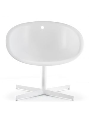 Gliss 360 lounge chair technopolymer seat die-casted aluminum base by Pedrali online sales