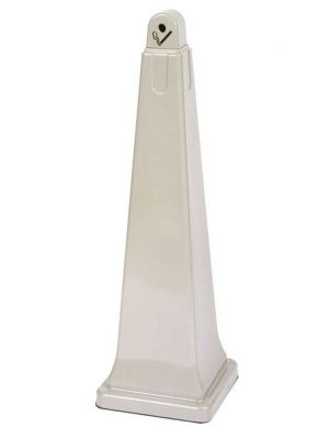 GroundsKeeper high design ashtray resin and steel structure suitable for contract use online sales on Sintesi.Design