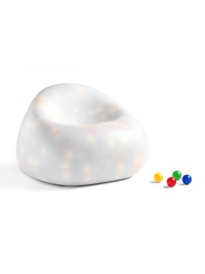 Gumball armchair polyethylene structure suitable for contract use by Plust online sales