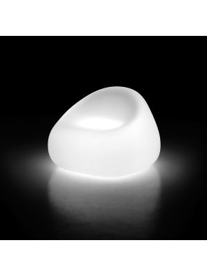 Gumball armchair polyethylene structure suitable for contract use by Plust buy online