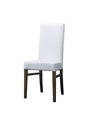 Sales Online Ilary Contract Chair Wood Legs and Coated Faux Leather by SintesiDesign.