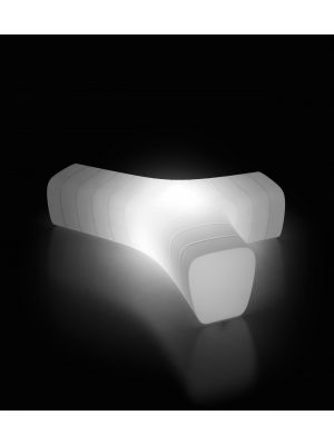 Jetlag Light luminous bench polyethylene structure suitable for contract use by Plust buy online