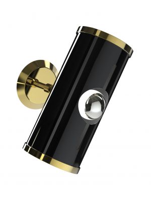Chuck Wall Lamp Brass and Steel Structure by DelightFULL Online Sales