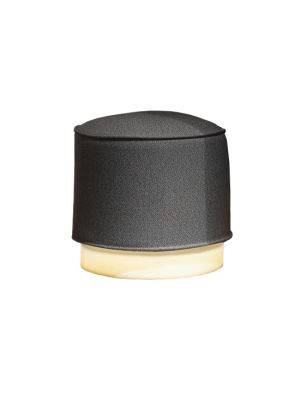 Mara high design pouf fabric coated suitable for contract and outdoor use by Slide buy online on www.sintesi.design now!