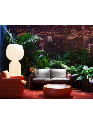 Mara high design sofa thick leather structure suitable for outdoor use by Slide online sales on www.sintesi.design now!