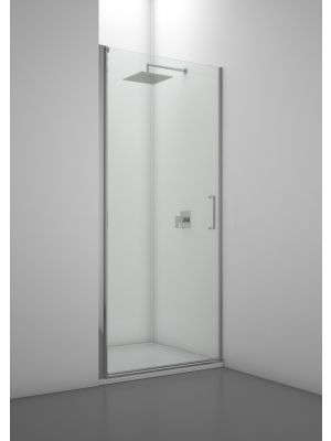 Marte Door Shower Enclosure Glass Door Aluminum Frame by SintesiDesign Online Sales