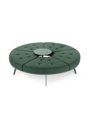 millepiedi round bench by true design buy online on sintesidesign