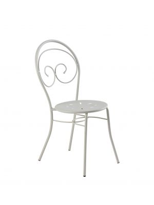 Mimmo SP102 stackable chair steel structure suitable for contract use by Vermobil online sales on www.sintesi.design