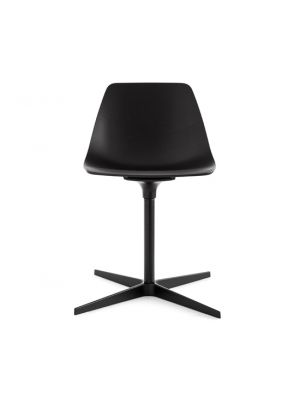 Miunn Chair Metal Base Wooden Seat Suitable for Contract by La Palma Online Buy