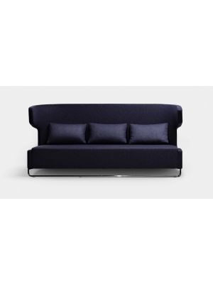 Mrs Buffy 8108 waitinig sofa fabric coated metal feet by LaCividina buy online