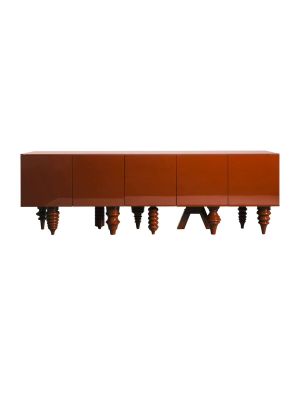 Multileg 3 Sideboard MDF Structure Wooden Legs by BD Barcelona Online Sales