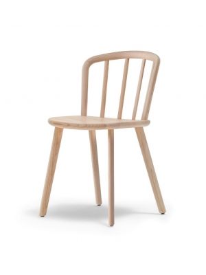 Nym 2820 wooden chair ash legs suitable for contract use by Pedrali online sales