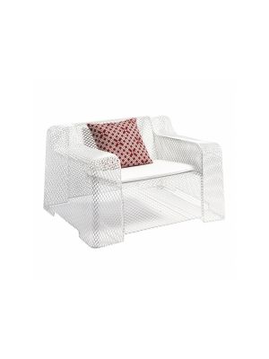 Ivy 585 armchair steel structure suitable for outdoor and contract use by Emu online sales