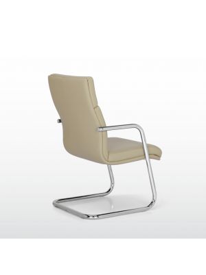 Senator Full Sled Steel Frame Ecoleather Seat by Quinti Online Sales