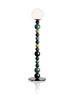 RGB F Floor Lamp Wooden and Metal Structure by Zero Lighting Sales Online
