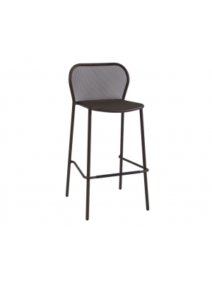 Darwin 523 stackable stool steel structure suitable for contract use by Emu online sales