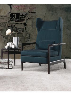 Sales Online Fred Berger Armchair Solid Wood Structure by Linfa Design.