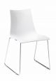 Sales Online Zebra Antishock Sledge Chair Polycarbonate Seat and Steel Structure by Scab.