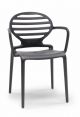 Sales Online Cokka with Armrests Chair Technopolymer Structure by Scab.