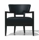 Diesis 76B Armchair Wooden Frame Leather Seat by Cabas Online Sales