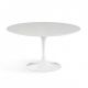 Saarinen Oval Table Aluminum Base Marble Top by Galvanotecnica Online Sales