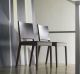 Sales Online Forever Chair Solid Oak American Walnut or Beechwood Structure with Fabric by Linfa Design.