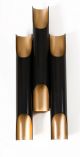 Galliano 3 Wall Lamp Steel Structure by DelightFULL Online Sales