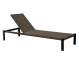 Shine 295 stackable sunbed aluminum and textilene structure by Emu buy online