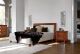 Vivre 393 Bed Made Wood and Leather Made in Italy by Bianchi Mobili