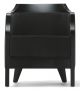 Met Tub P Armchair Wooden Structure Leather Seat by Cabas Online Sales