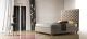 Principe Queen Bed Coated in Ecoleather by SintesiDesign Buy Online