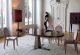 Rim Oval Luxury Table Marble Top Metal Structure by Longhi Online Sales
