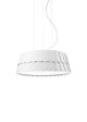 Sales Online Roofer F12 A05 Suspensions Lamp it Draws its Inspiration From Roofs and Consists of Rubbery Machine Washable Scales by Fabbian