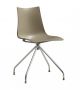 Sales Online Zebra Technopolymer Trestle Base Technopolymer Seat and Chromed Steel Base by Scab.