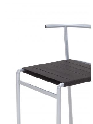Cafè Chair Bar Stool Steel Structure Lasten Seat by Baleri Italia Buy Online